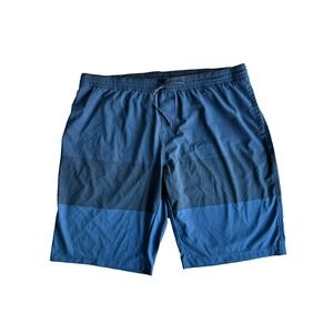 Kuhl Shorts Mens Sz XXL Blue Swim Trunks Gorpcore Hiking Outdoor Stretch Pull On